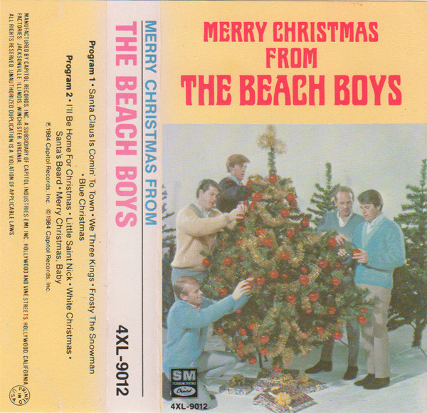The Beach Boys - Merry Christmas From (Cass, Comp, RE)