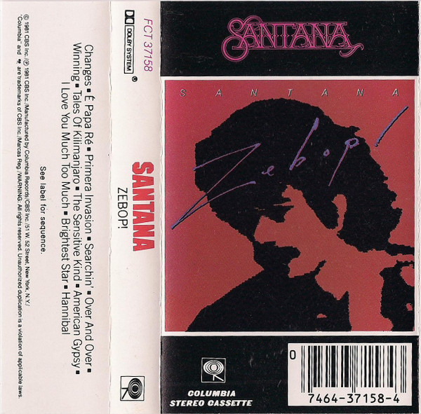 Santana - Zebop! (Cass, Album)