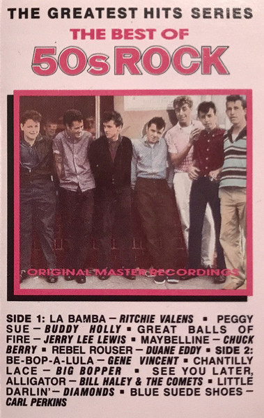 Various - The Best Of 50s Rock (Original Master Recordings) (Cass, Comp, Dol)