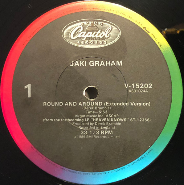 Jaki Graham - Round And Around (12")