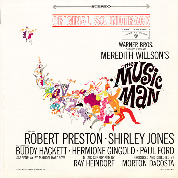 Meredith Willson - The Music Man • Original Soundtrack (LP, Album, Pit)