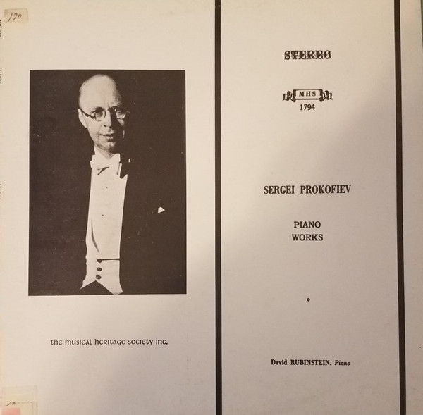 Sergei Prokofiev - Piano Works (LP)