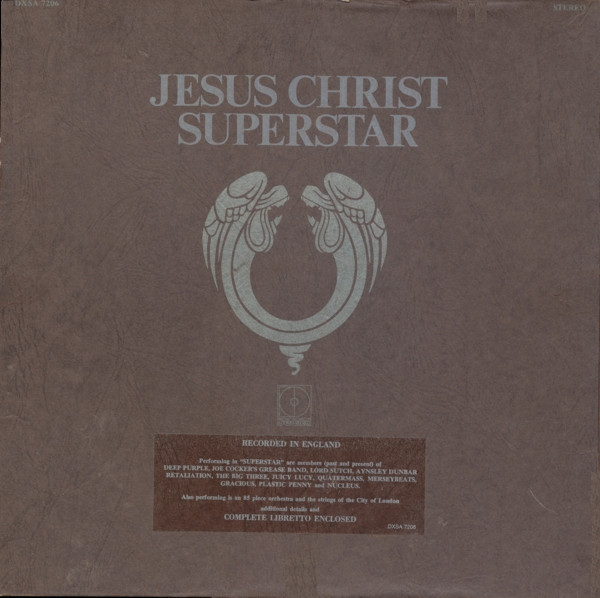 Andrew Lloyd Webber & Tim Rice - Jesus Christ Superstar - A Rock Opera (2xLP, Album + Box)