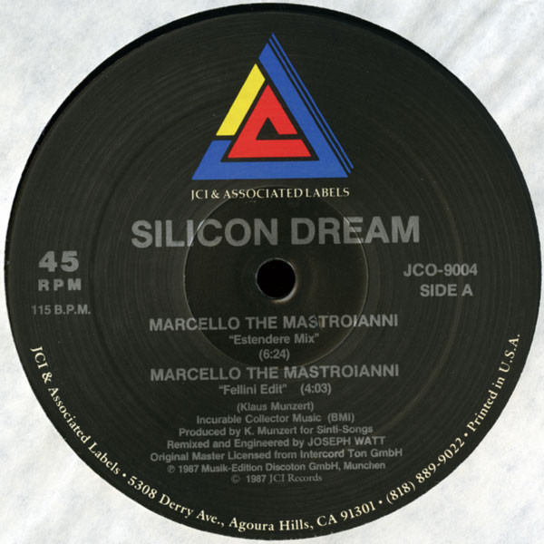 Silicon Dream - Marcello The Mastroianni (12", Maxi)