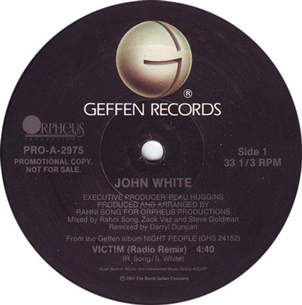 John White (2) - Victim (12", Promo)
