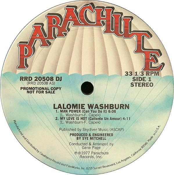 Lalomie Washburn - Man Power (Can You Do It) (12", S/Sided, Promo)