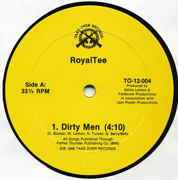 RoyalTee - Dirty Men / Rollin' (12")