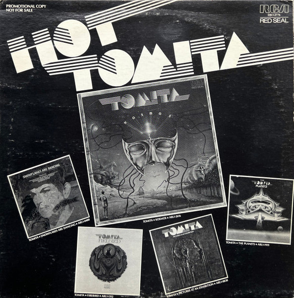 Tomita - Hot Tomita (LP, Comp, Promo)