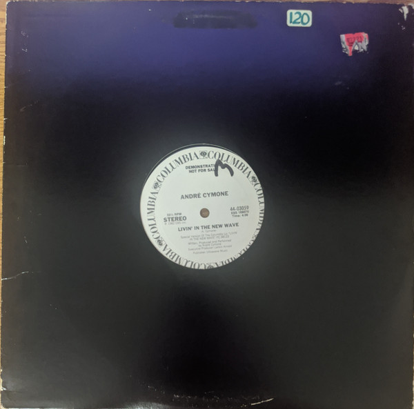 André Cymone - Livin' In The New Wave (12", Single, Promo)