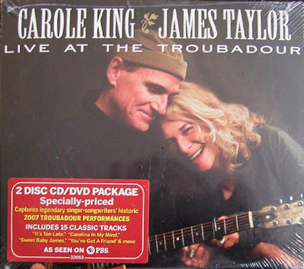 Carole King & James Taylor (2) - Live At The Troubadour (CD, Album + DVD-V)