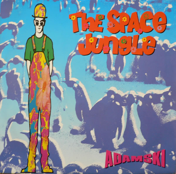 Adamski - The Space Jungle (12", Single)