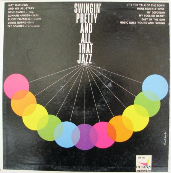 Mat Mathews And His All-Stars - Swingin' Pretty And All That Jazz (LP, Mono)