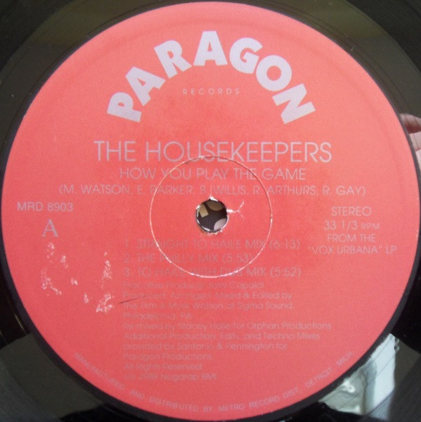 The Housekeepers* - How You Play The Game (12", Red)