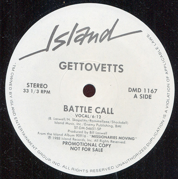 Gettovetts - Battle Call (12", Promo)