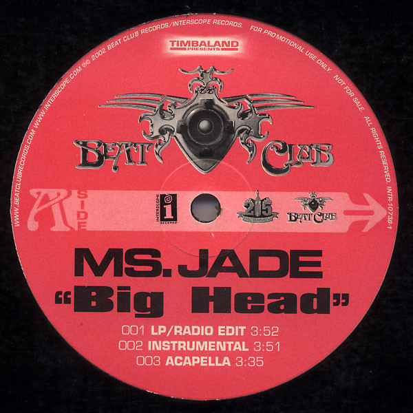 Ms. Jade - Big Head (12", Promo)