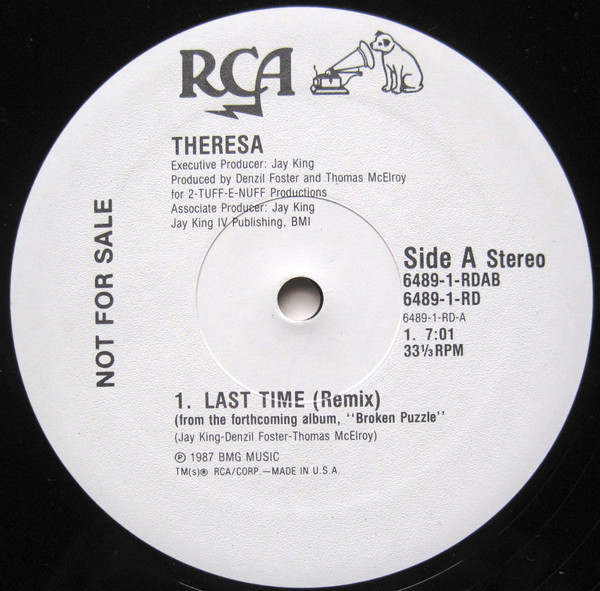 Theresa - Last Time (12", Promo)
