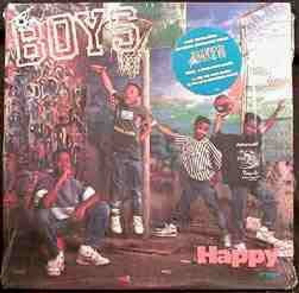The Boys - Happy - Motown - L33-17933 - 12", Promo 944827660