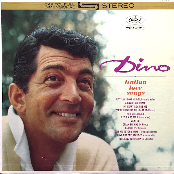 Dean Martin - Dino: Italian Love Songs (LP)