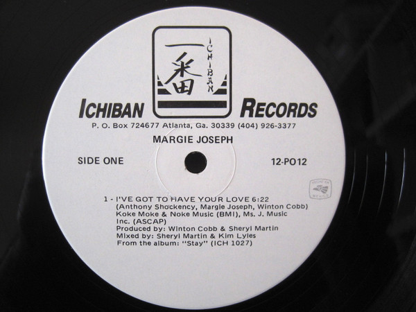 Margie Joseph - I've Got To Have Your Love (12", W/Lbl)