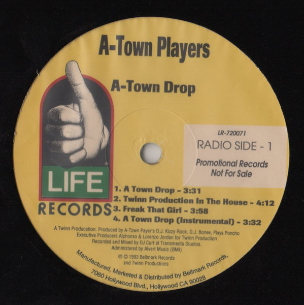 A-Town Players - A-Town Drop (12", Promo)