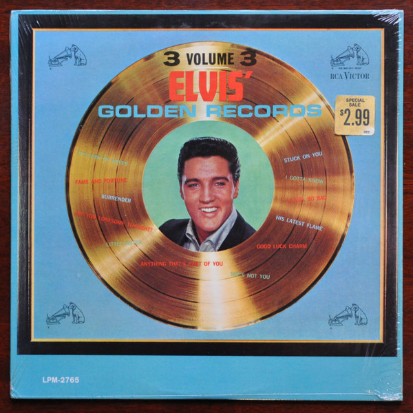 Elvis Presley - Elvis' Golden Records, Volume 3 (LP, Comp, Mono, Ind)