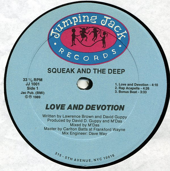 Squeak And The Deep - Love And Devotion (12")