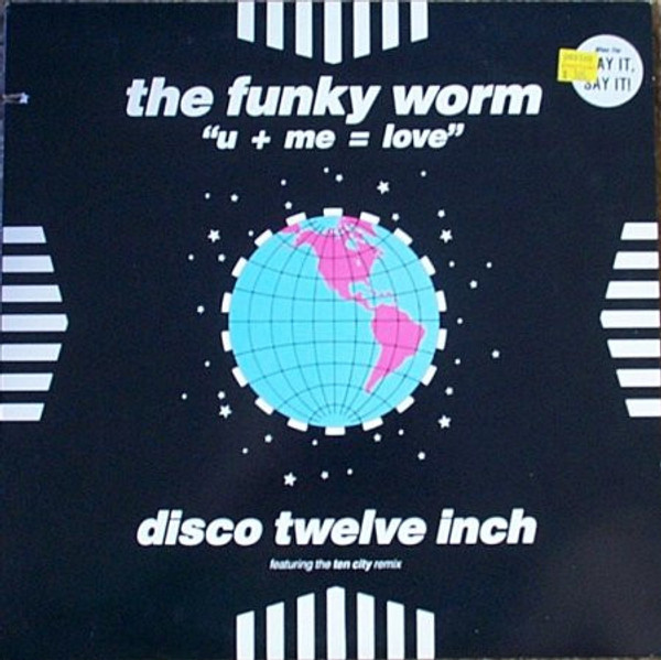 The Funky Worm* - U+Me=Love (12", Promo)
