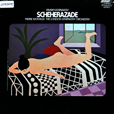 Nikolai Rimsky-Korsakov, Pierre Monteux, The London Symphony Orchestra - Scheherazade - Symphonic Suite Opus 35 - London Records - STS 15158 - LP, RE 946479852