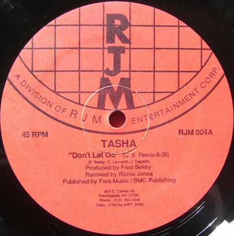 Tasha (5) - Don't Let Go (12", Red)