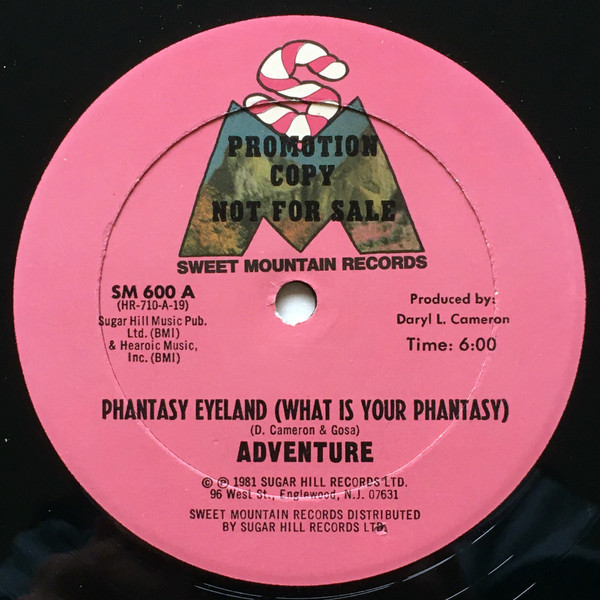 Adventure - Phantasy Eyeland (What Is Your Phantasy) (12", Promo)