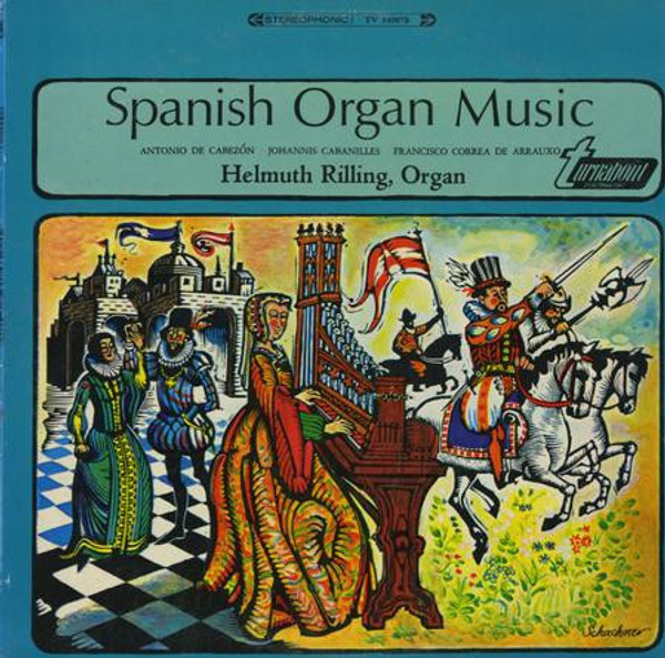 Helmuth Rilling - Spanish Organ Music (LP)
