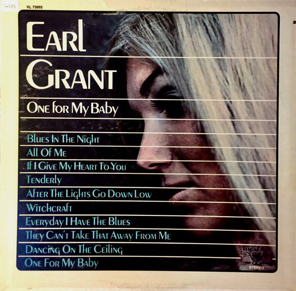 Earl Grant - One For My Baby (LP, Album)