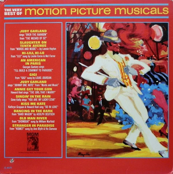 Various - The Very Best Of Motion Picture Musicals (LP, Comp, Mono)