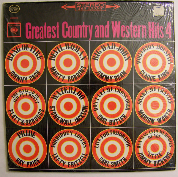 Various - Greatest Country And Western Hits No. 4 - Columbia - CS 8881 - LP, Comp 956170802