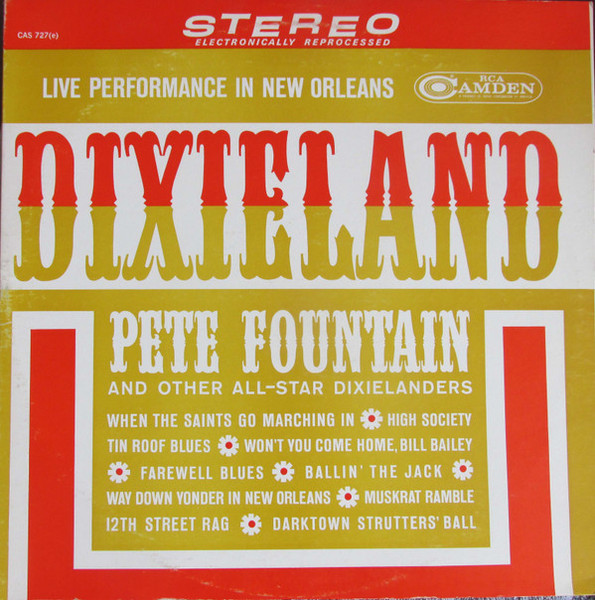Pete Fountain - Dixieland (Live Performance In New Orleans) (LP, Album, RE)
