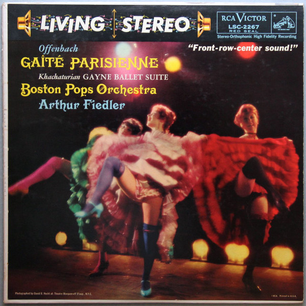 Offenbach*, Khachaturian*, Boston Pops Orchestra*, Arthur Fiedler - Gaîté Parisienne / Gayne Ballet Suite (LP, Album, RE, Ind)