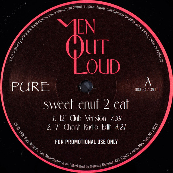 Men Out Loud - Sweet Enuf 2 Eat (12", Promo)