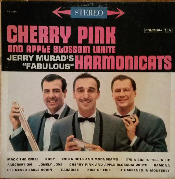 Jerry Murad's "Fabulous" Harmonicats* - Cherry Pink And Apple Blossom White (LP, Album, Pit)