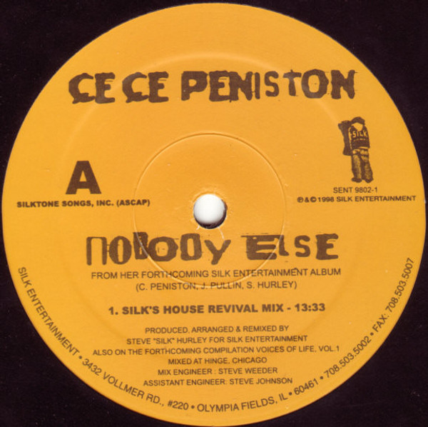 Ce Ce Peniston - Nobody Else (12")