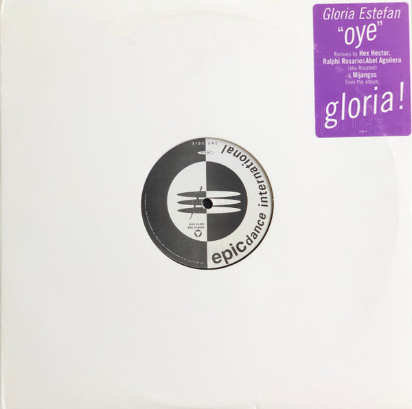 Gloria Estefan - Oye (12", Single, Promo)