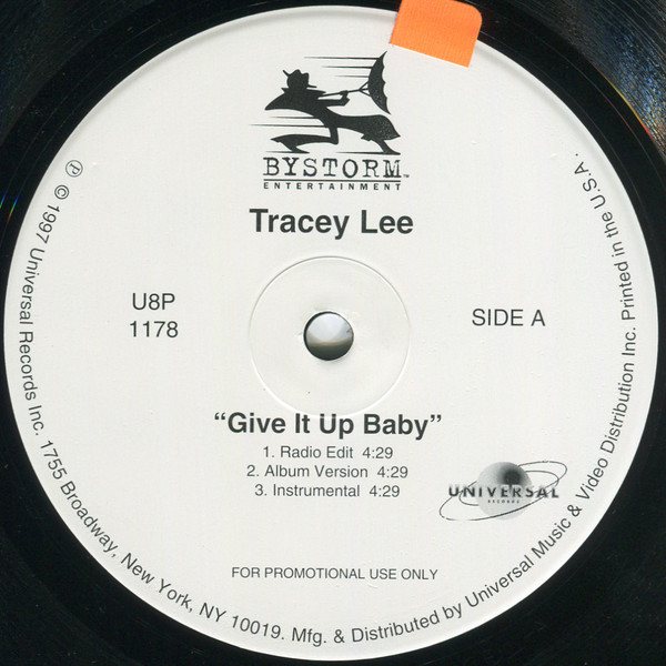 Tracey Lee - Give It Up Baby / Stars In The East (12", Promo)