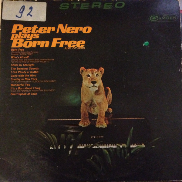 Peter Nero - Peter Nero Plays Born Free And Others (LP, Album)