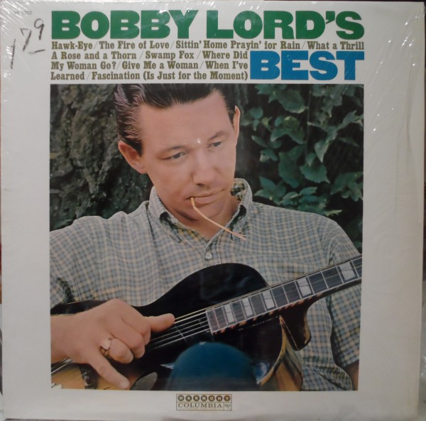 Bobby Lord - Bobby Lord's Best (LP, Album, Comp, Mono)