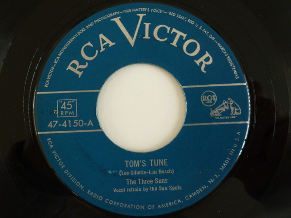 The Three Suns - Tom's Tune (7", Single)