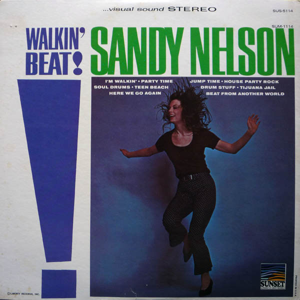 Sandy Nelson - Walkin' Beat (LP, Album)