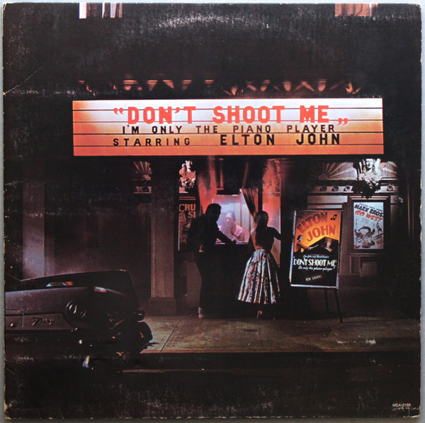 Elton John - Don't Shoot Me I'm Only The Piano Player (LP, Album, Club, Ter)