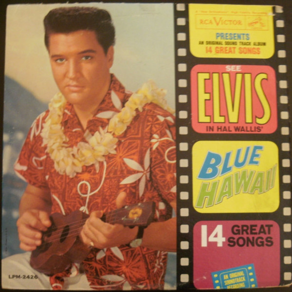 Elvis Presley - Blue Hawaii (LP, Album, Mono)