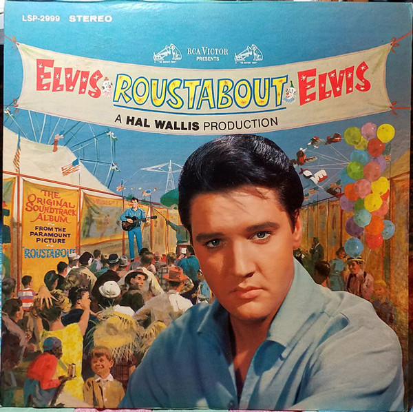Elvis Presley - Roustabout (LP, Album, RP, Ind)