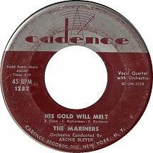 The Mariners - The Large, Large House / His Gold Will Melt (7", Single)