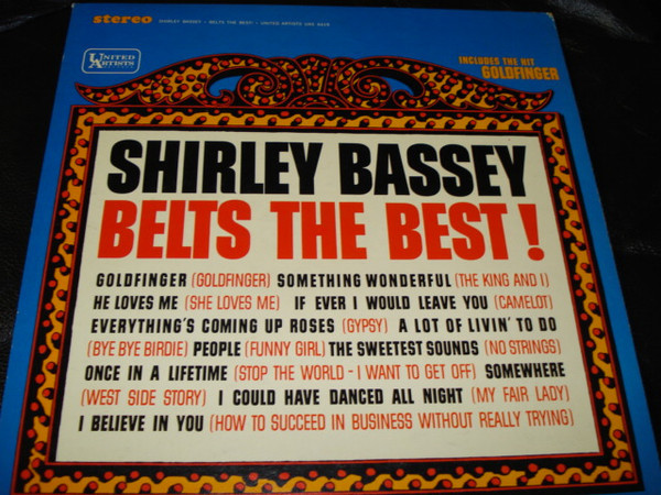 Shirley Bassey - Shirley Bassey Belts The Best (LP, Album, RE)